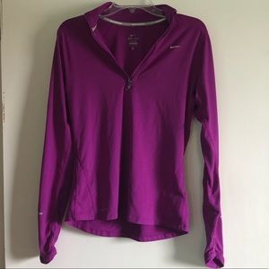 Nike Running Dri-Fit Quarter ZIP Size Medium